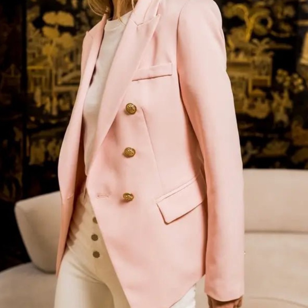 Elegant Pink Blazer